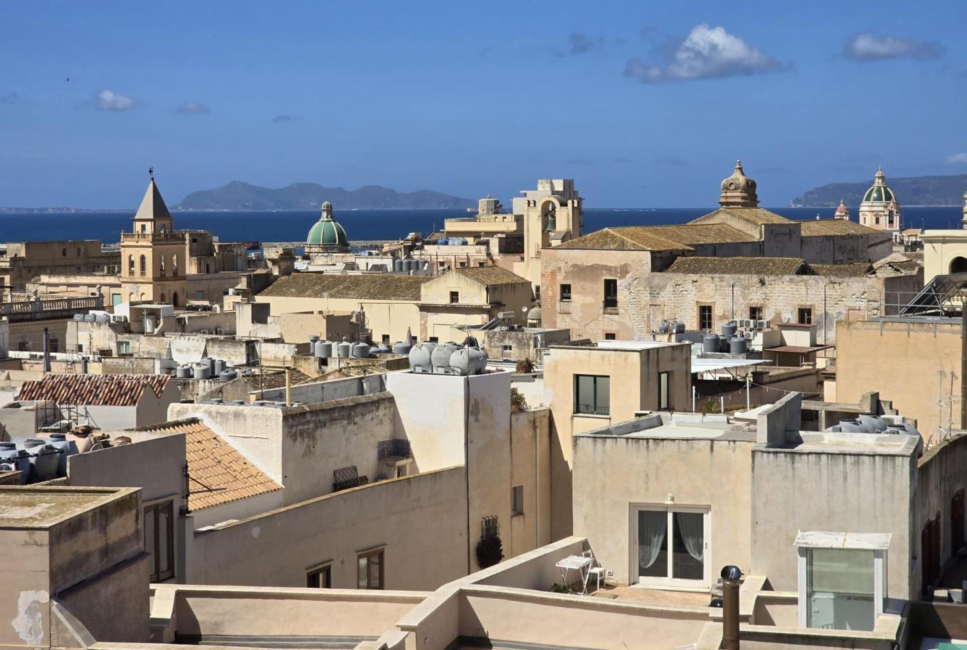 Casa Azzurra Apartman Trapani Kültér fotó