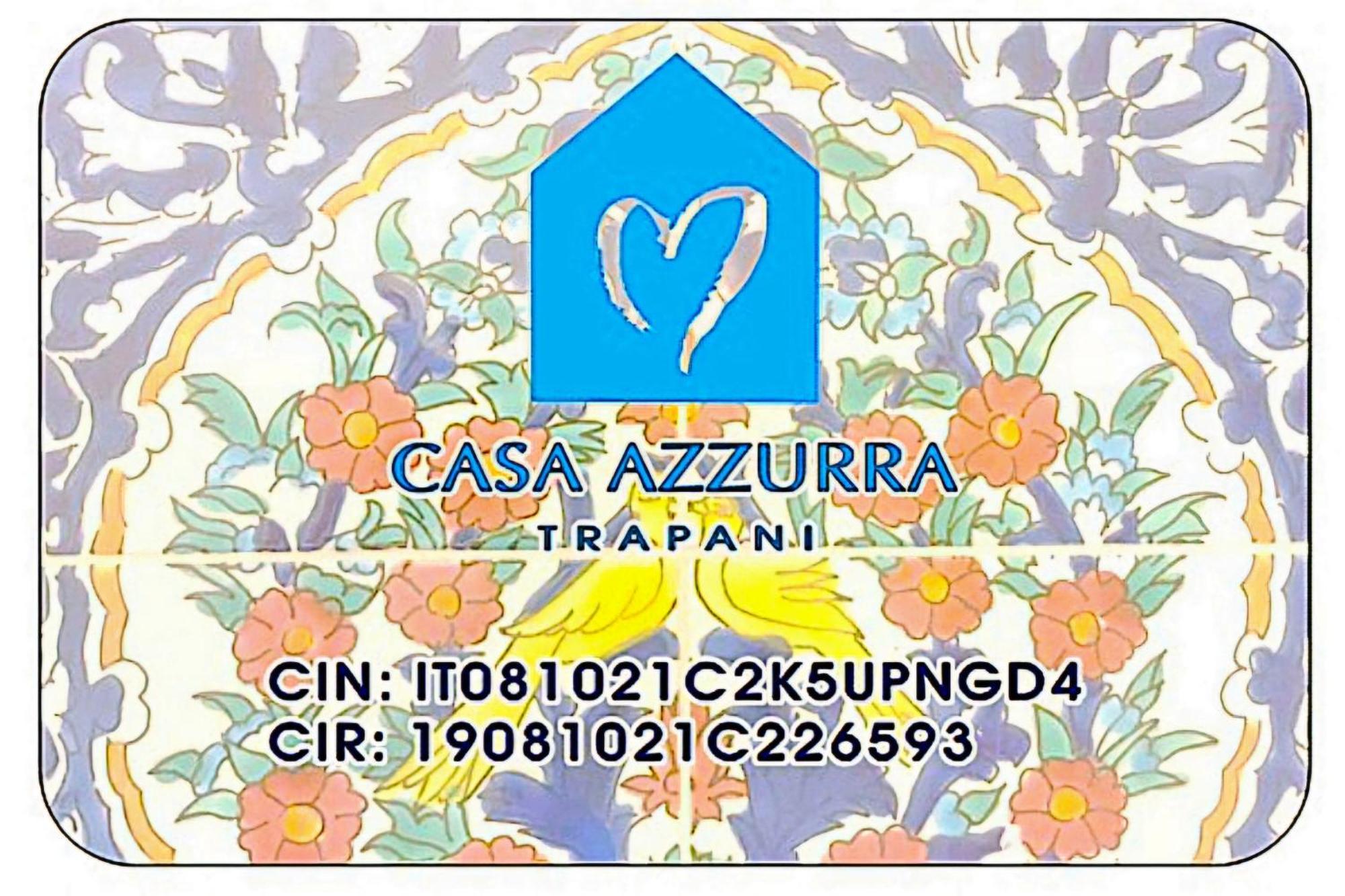 Casa Azzurra Apartman Trapani Kültér fotó